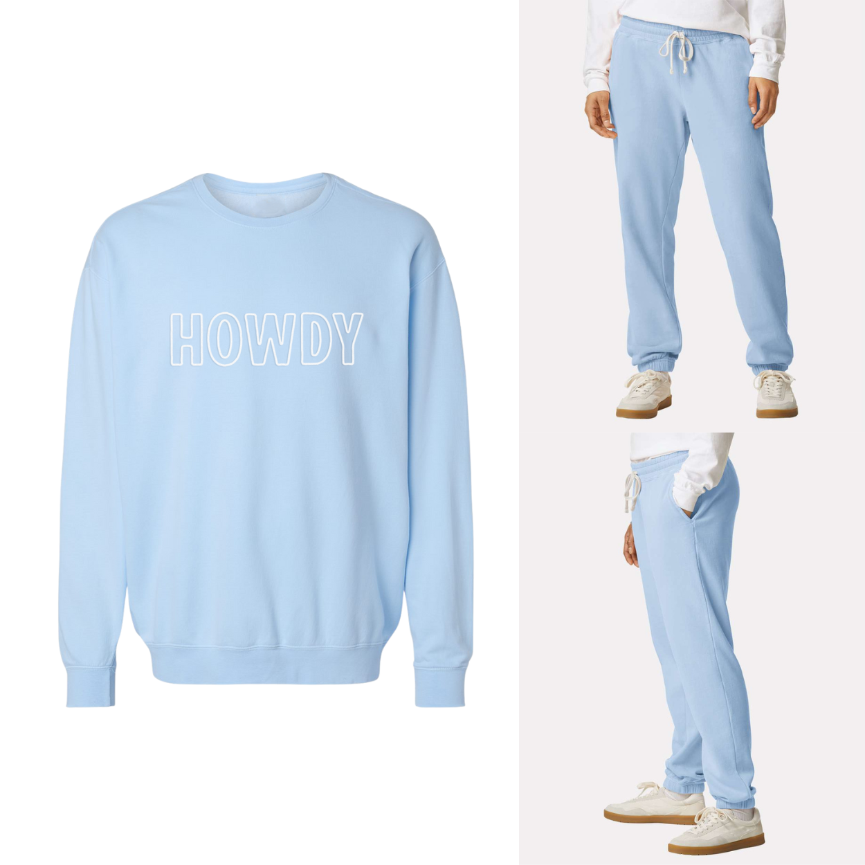 Howdy Outline Washed Sweatshirt