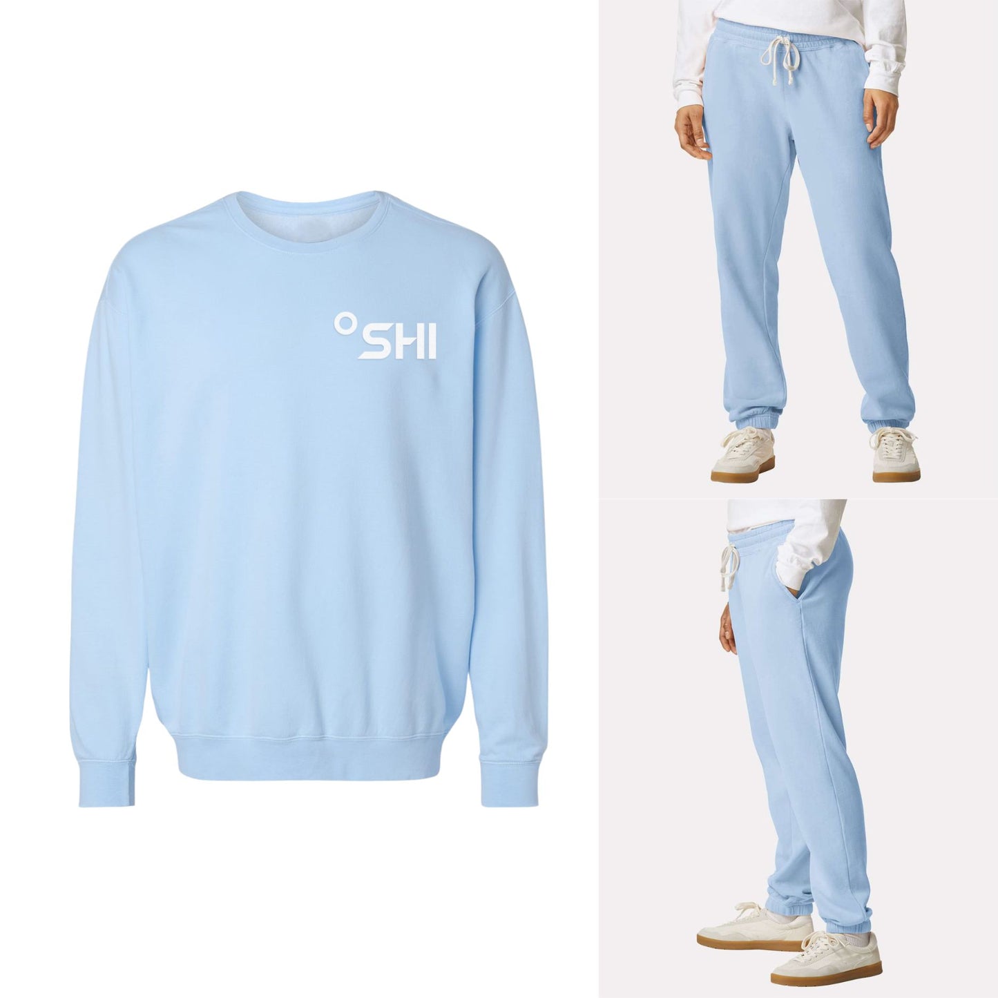 SHI Logo Washed Sweatshirt