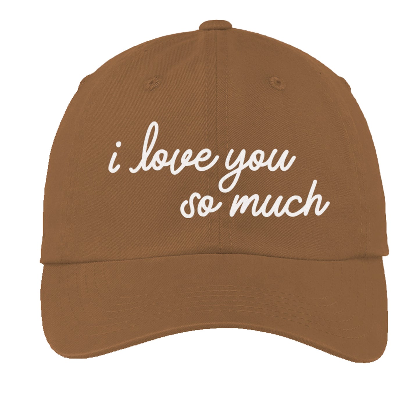i love you so much Baseball Cap