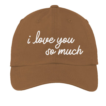 i love you so much Baseball Cap