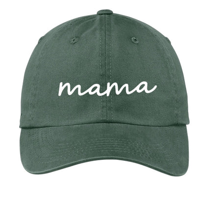 Mama Cursive Baseball Cap