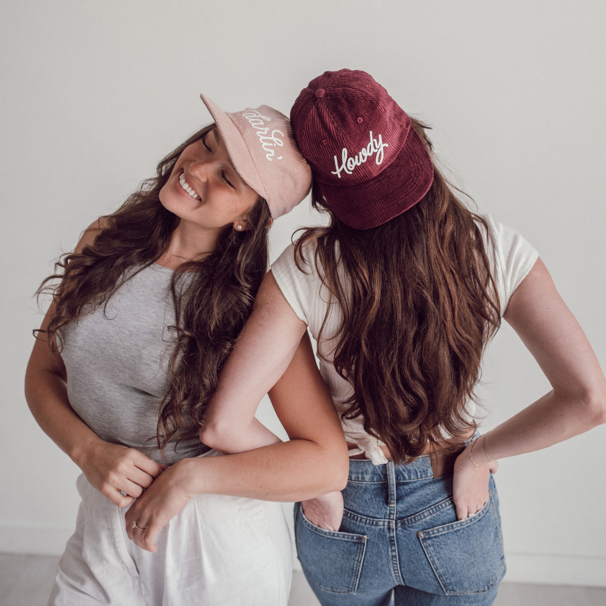 Darlin' Cursive Corduroy Cap