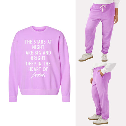 Stars at Night Washed Sweatshirt