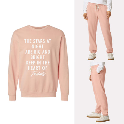 Stars at Night Washed Sweatshirt