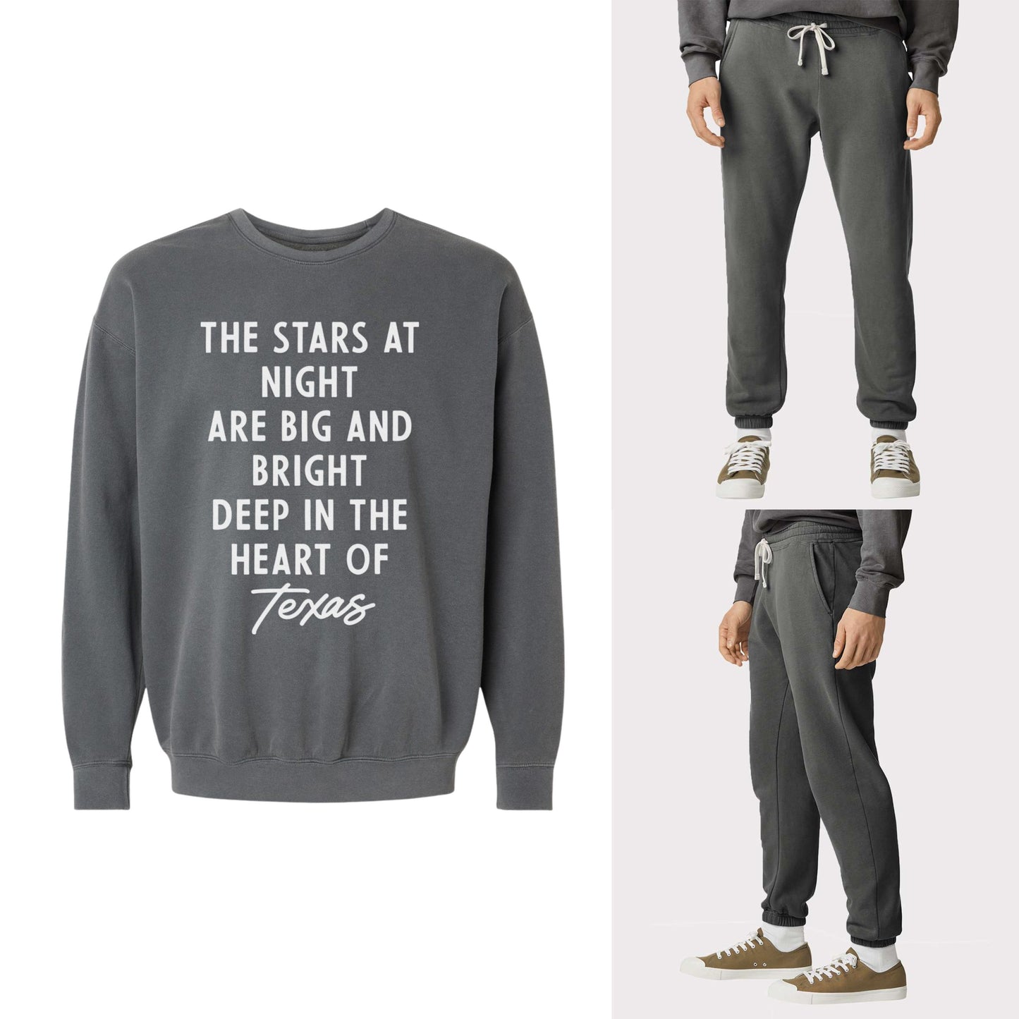 Stars at Night Washed Sweatshirt