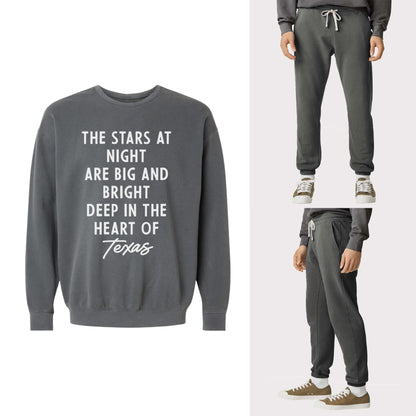 Stars at Night Washed Sweatshirt