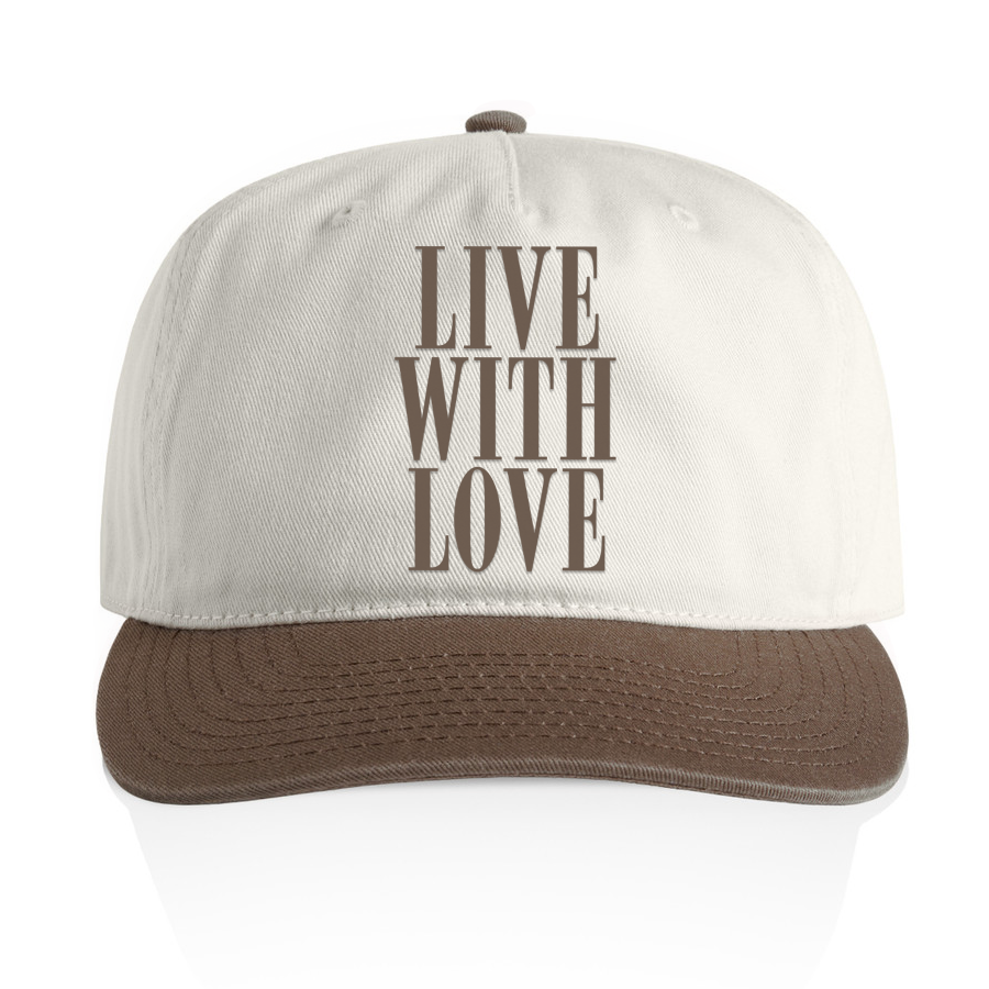 Live with Love 2 Tone Cap