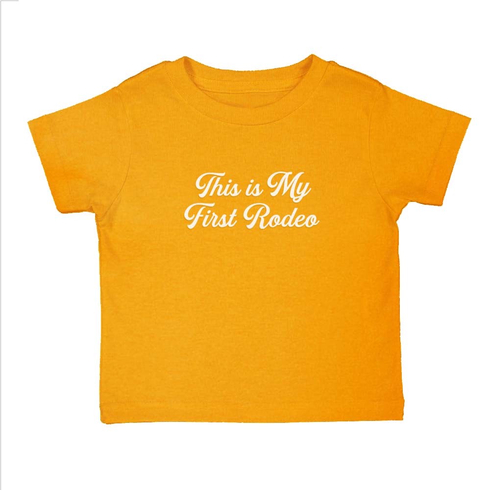 This is My First Rodeo Kids Tee