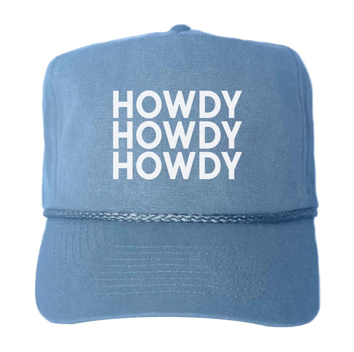 Howdy Howdy Howdy Canvas Trucker