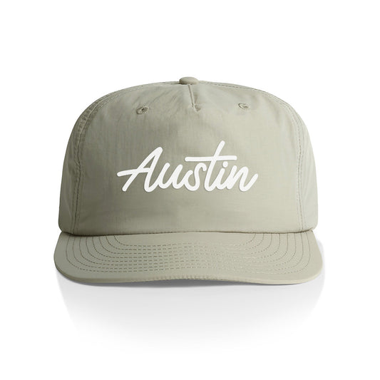 Austin Cursive Nylon Snapback