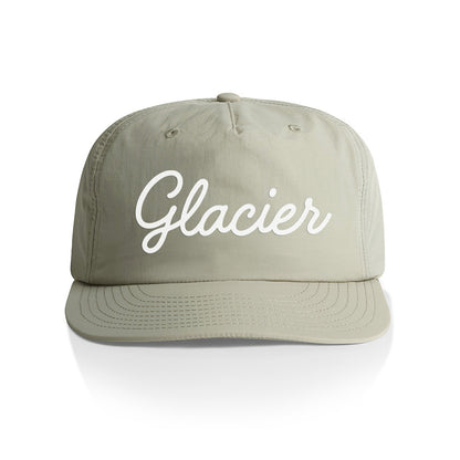 Glacier Cursive Nylon Snapback