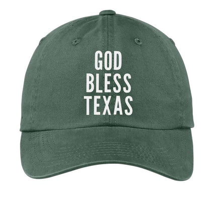 God Bless Texas Baseball Cap