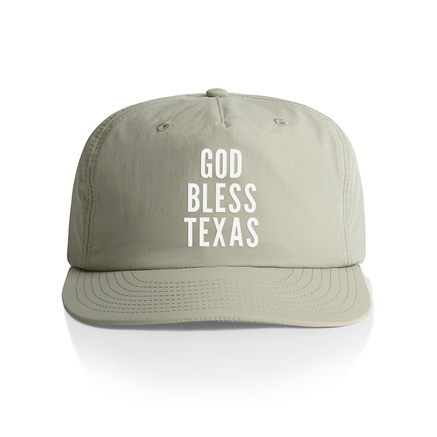 God Bless Texas Nylon Snapback