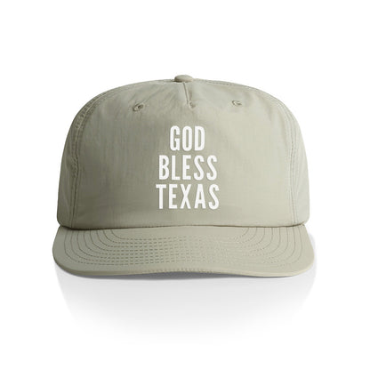 God Bless Texas Nylon Snapback