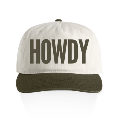 Howdy Bold 2 Tone Cap