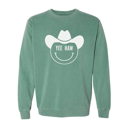 Yee Haw Cowboy Washed Sweatshirt
