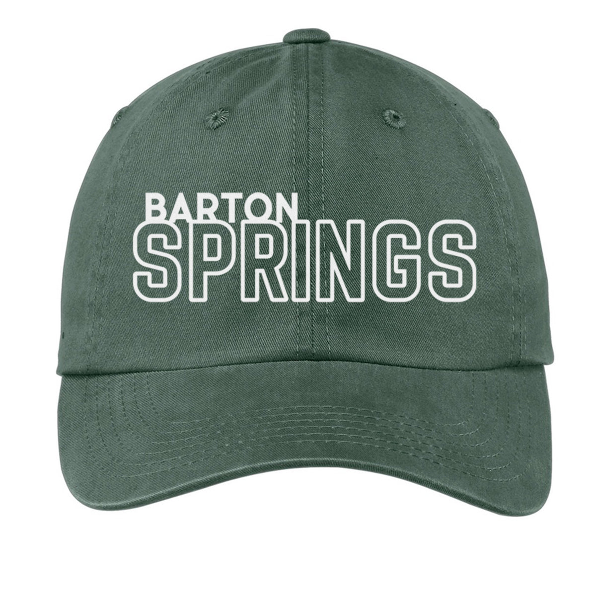 Barton Springs Outline Baseball Cap
