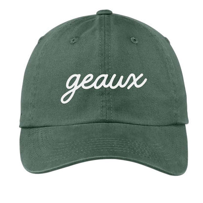 Geaux Cursive Baseball Cap
