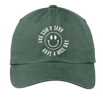 Smile Have a Nice Day Baseball Cap