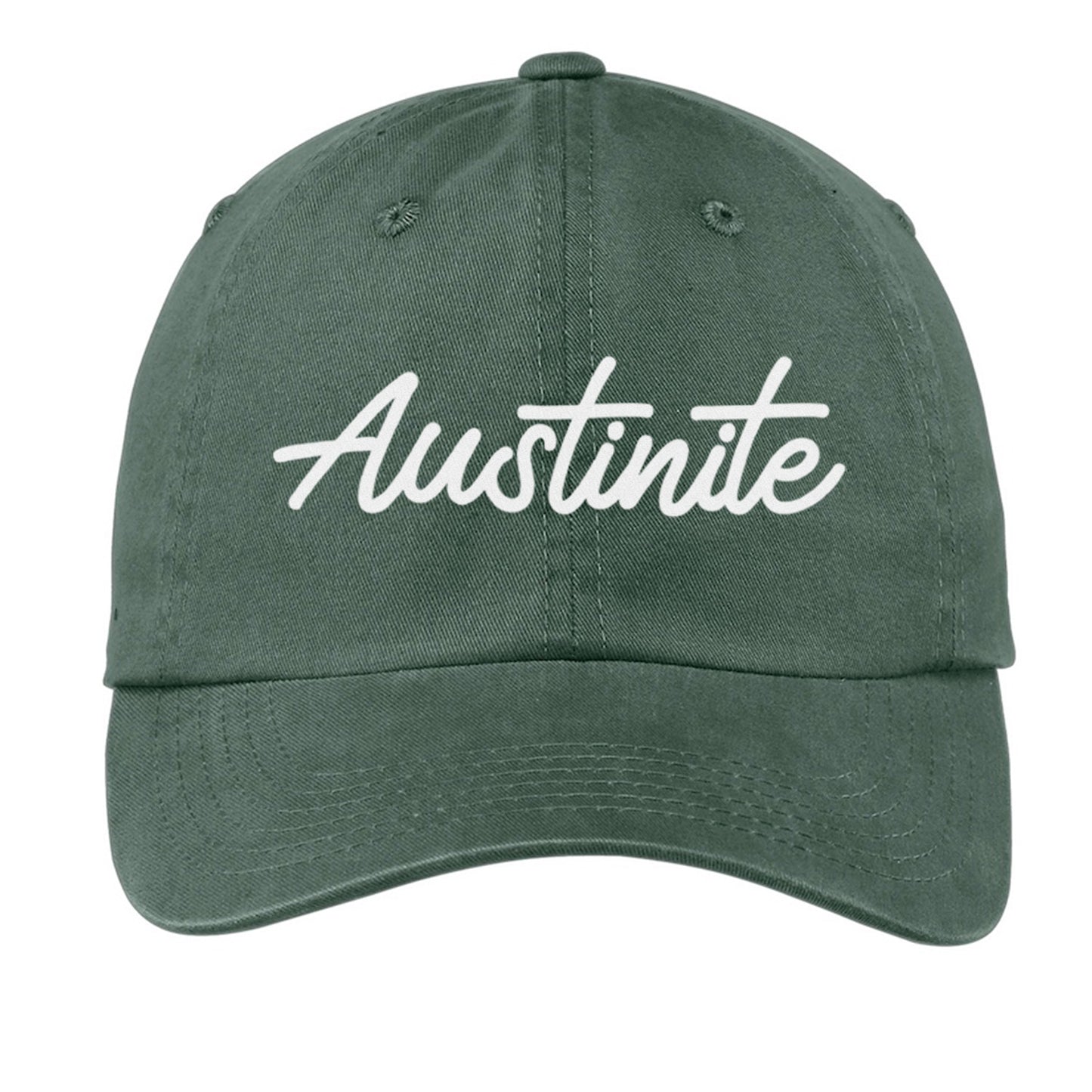 Austinite Cursive Baseball Cap
