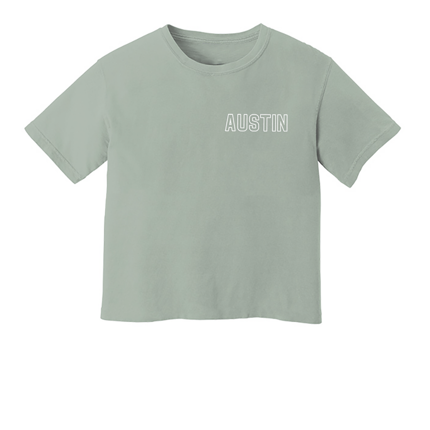 Austin Outline Washed Tee