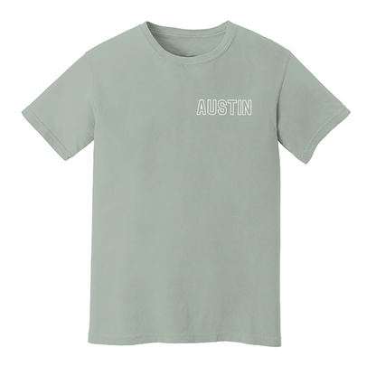 Austin Outline Washed Tee