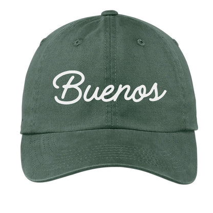 Buenos Cursive Baseball Cap