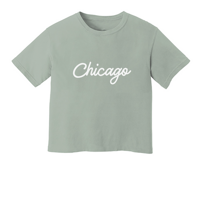 Chicago Washed Tee - Large Design