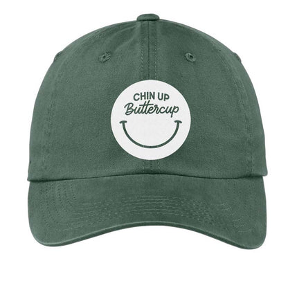 Chin Up Buttercup Smile Baseball Cap