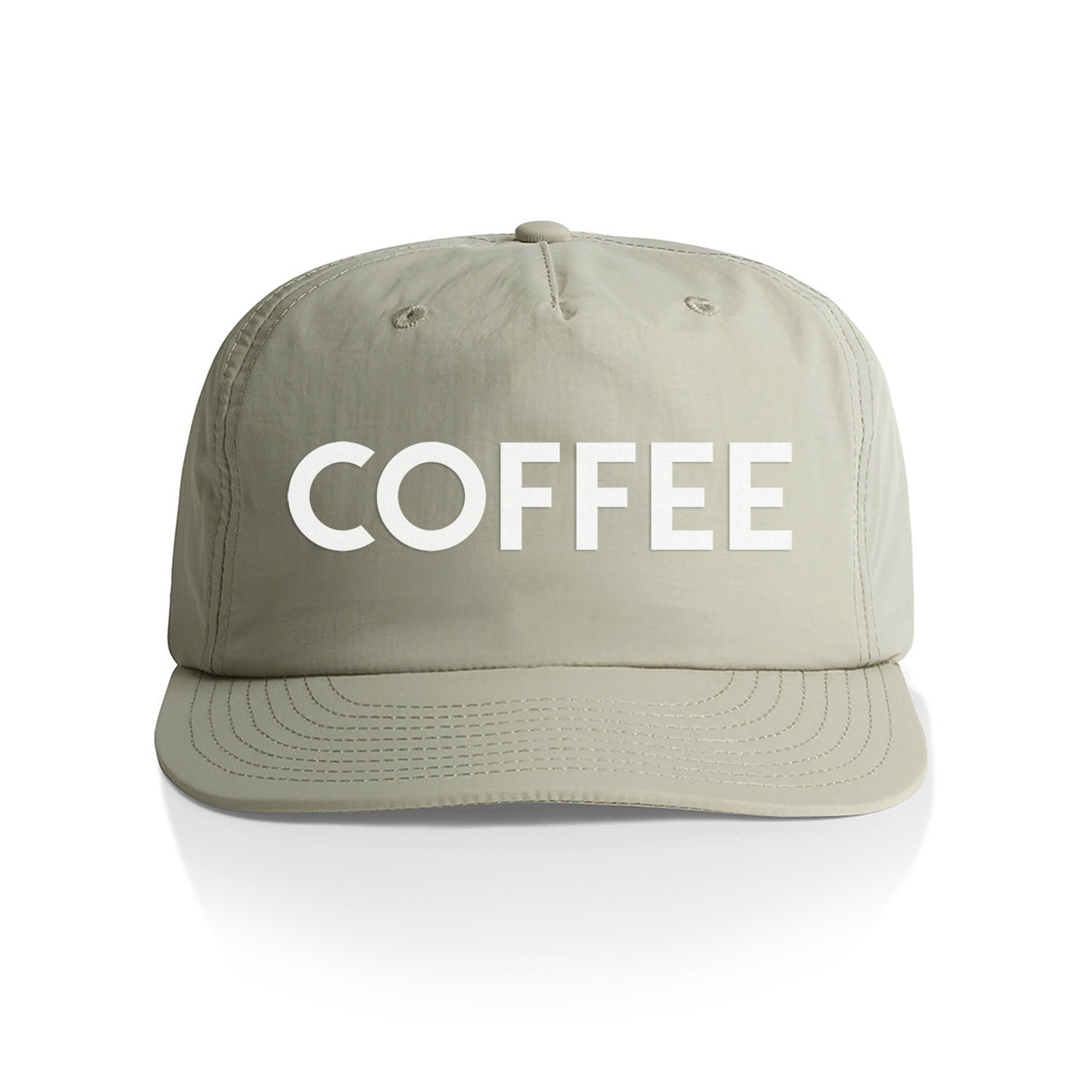 Coffee Nylon Snapback