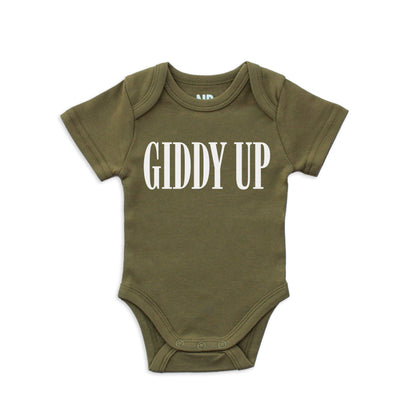 Giddy Up Western Onesie