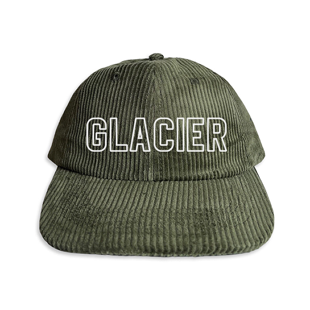 Glacier Outline Corduroy Cap