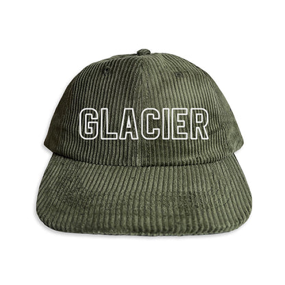 Glacier Outline Corduroy Cap