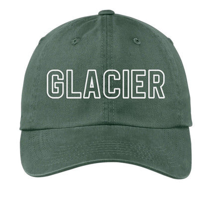 Glacier Outline Baseball Cap
