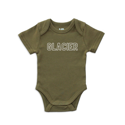 Glacier Outline Onesie