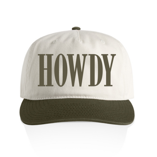 Howdy Western 2 Tone Cap
