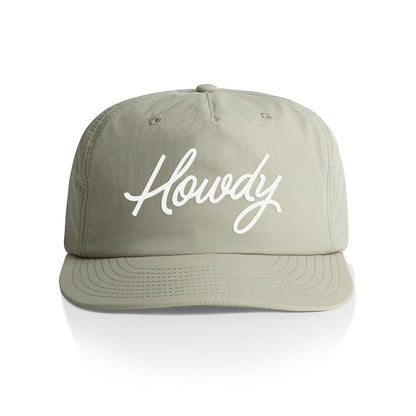 Howdy Cursive Nylon Snapback