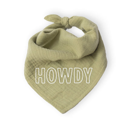 Howdy Outline Bandana