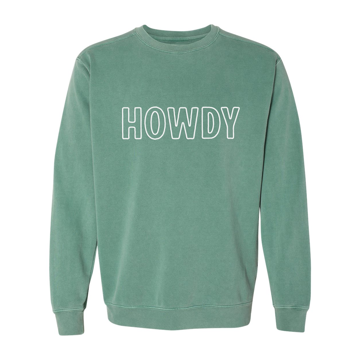 Howdy Outline Washed Sweatshirt