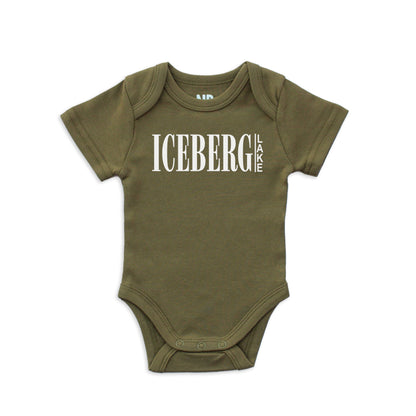 Iceberg Lake Western Onesie