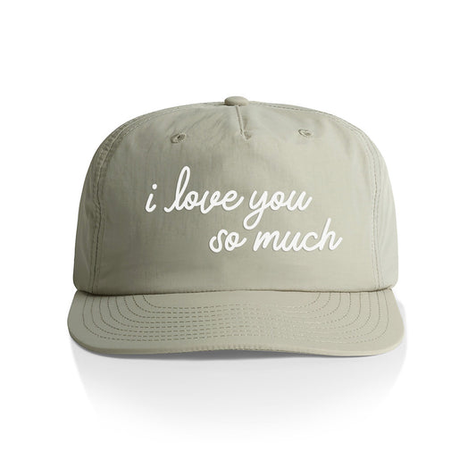 I Love You So Much Nylon Snapback