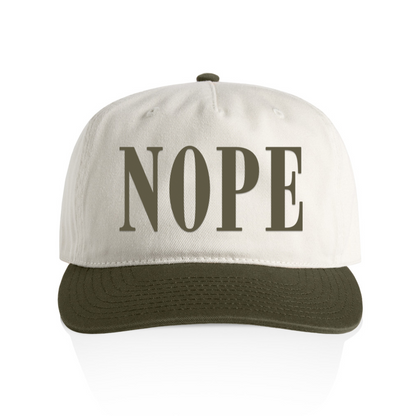 Nope Western 2 Tone Cap