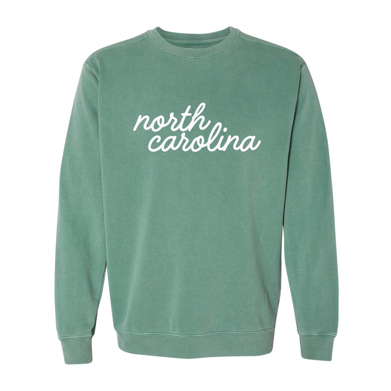 North Carolina Cursive Washed Sweatshirt