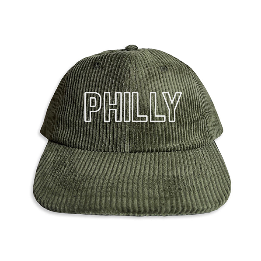 Philly Outline Corduroy Cap – Frankie Jean