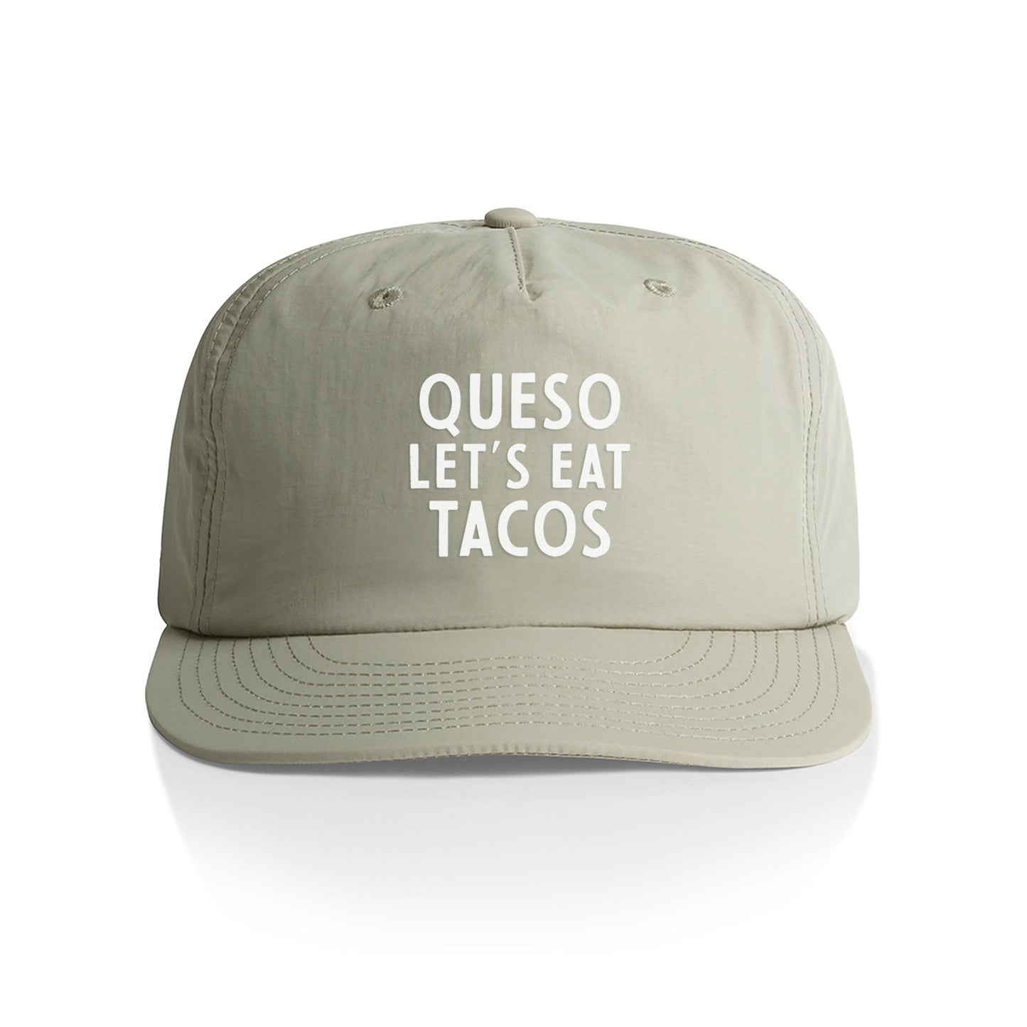 Queso Let's Eat Tacos Nylon Snapback