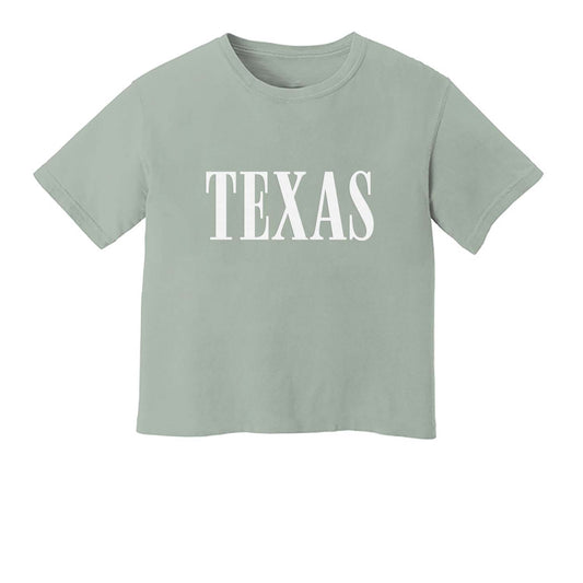 Texas Western Washed Tee - Large Design