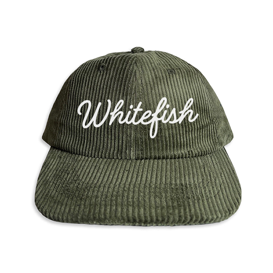 Whitefish Corduroy Cap