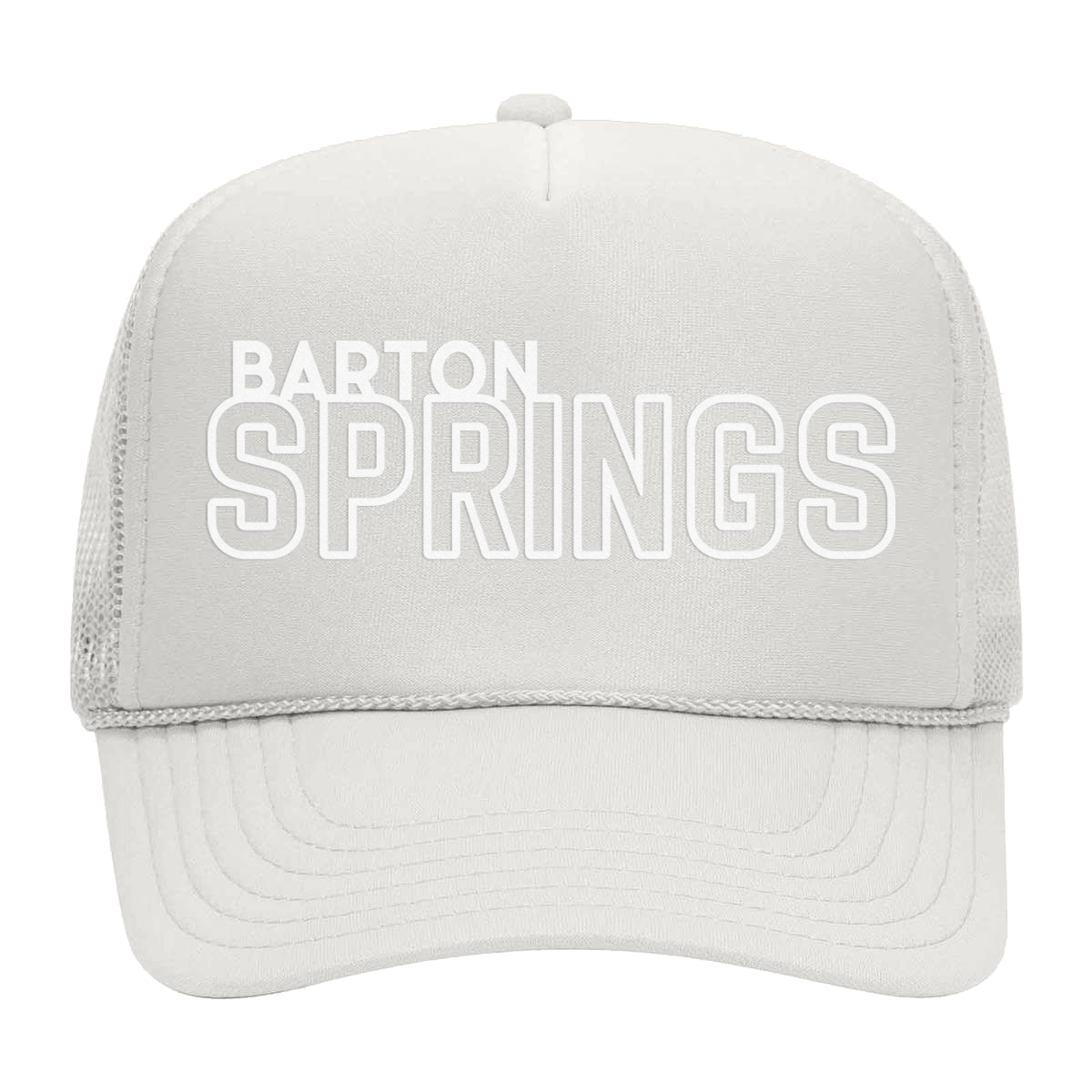 Barton Springs Outline Foam Snapback