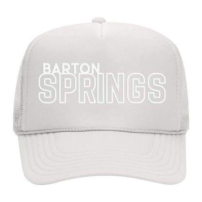 Barton Springs Outline Foam Snapback