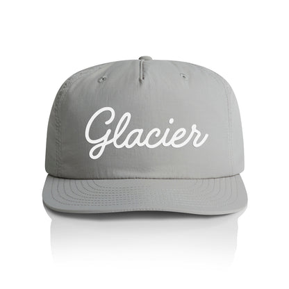 Glacier Cursive Nylon Snapback